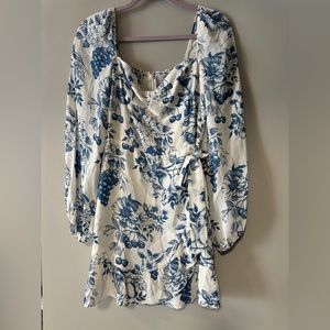 Reformation Cammi Dress Pastoral Print - size 6